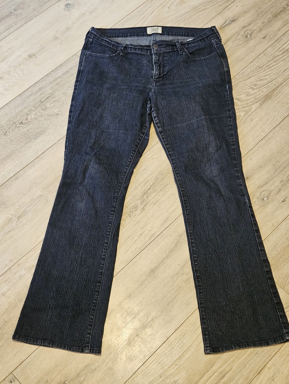 Old Navy Sweet Heart Dark Wash Boot-cut Denim Jeans Women's 12 Regular